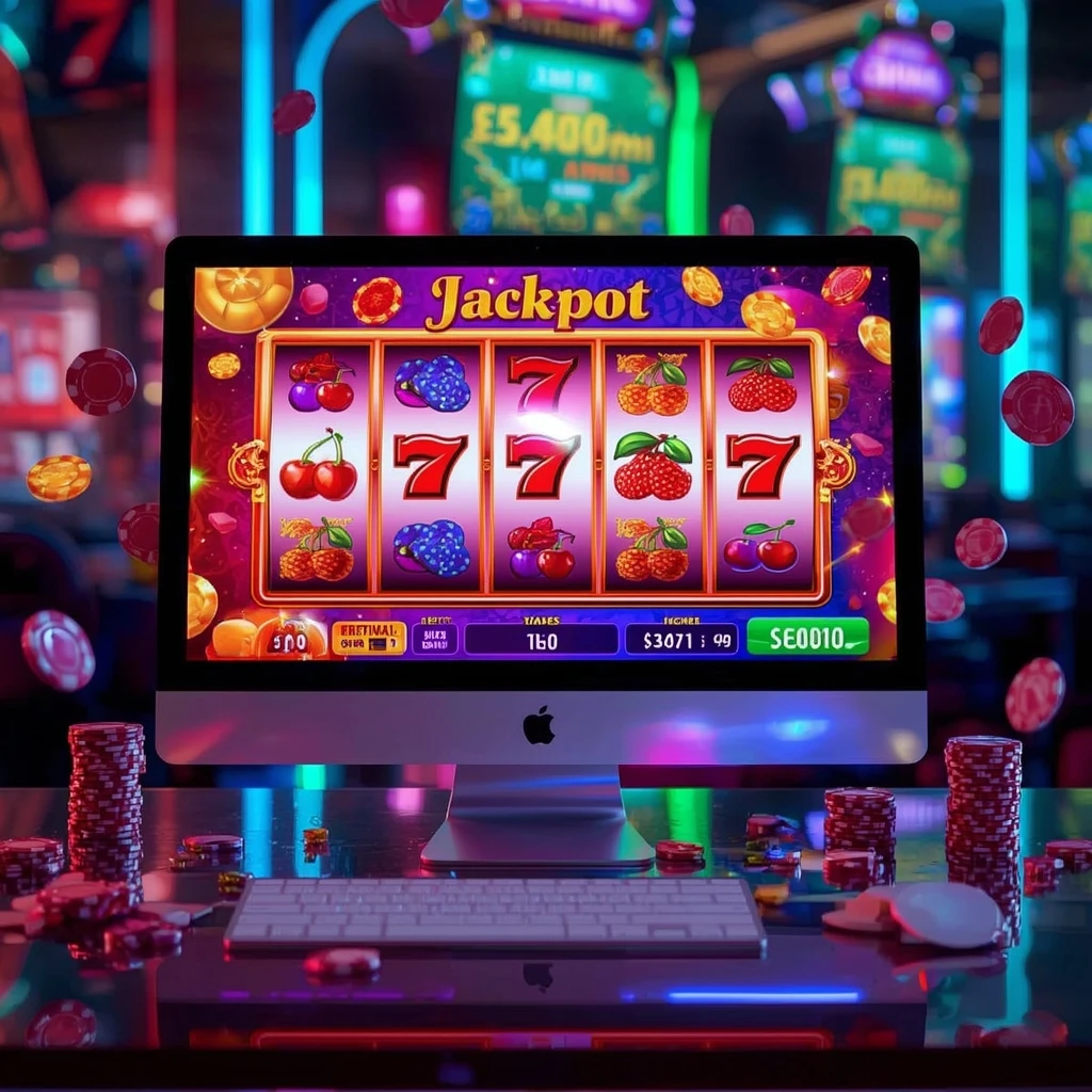 slots sur le moniteur Golden Panda Casino